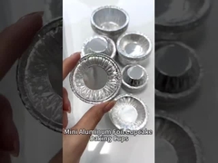 Mini cup kue aluminium foil