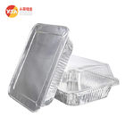 1LB Aluminium Foil Oblong Lunch Box Take - Out Pan For Versatile Food Container