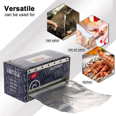 Hair Coloring Salon 8011 Aluminum Foil Roll 0.025mm 4.5cm 9.5cm Wrap Foil