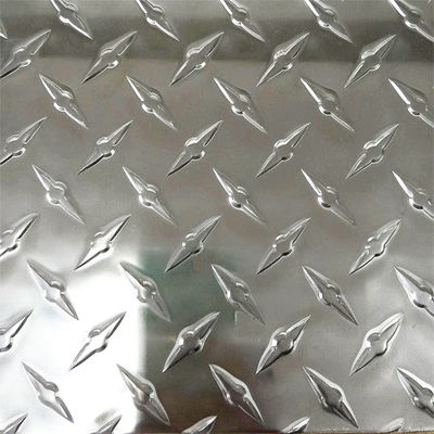5 Bars Pattern Diamond Aluminum Checker Sheet 5083 Embossed Aluminum Sheet Manufacturer In China