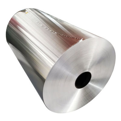 35 Micron Paper Aluminum Foil Roll Food Containers Packaging Grade Wrap