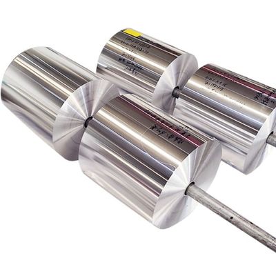 8011 5052 Rol Jumbo Aluminium Foil Food Grade Tahan Lembap Foil Pembungkus Dapur