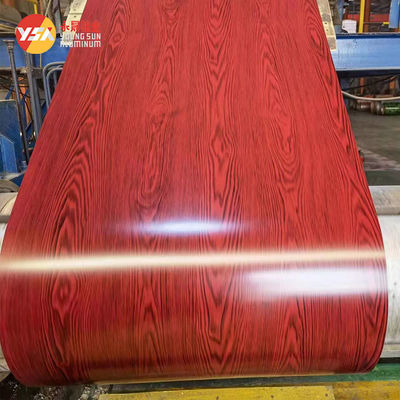 6.0mm Wood Grain Aluminum Coil