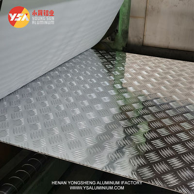 Lembaran Aluminium Timbul 3mm 8x4 Lembar Kotak-kotak Aluminium