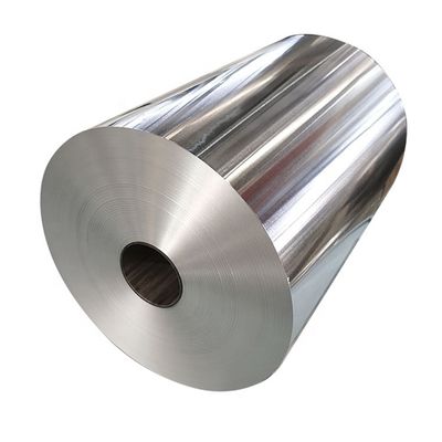 6 - 20 mikron Aluminium Coil Foil Roll Untuk Katering Paket Kayu