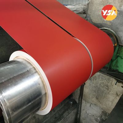 Aluminium berlapis warna strip coil roll 3003 3005 3105 Prepaint kelas paduan