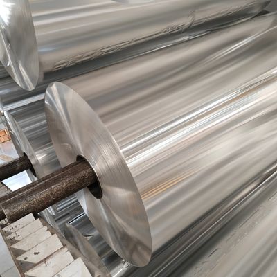 9 Mikron 10-18 Mikron 8011 8006 8021 8079 Foil Aluminium Dapur Jumbo Roll Untuk Makanan / Kontainer