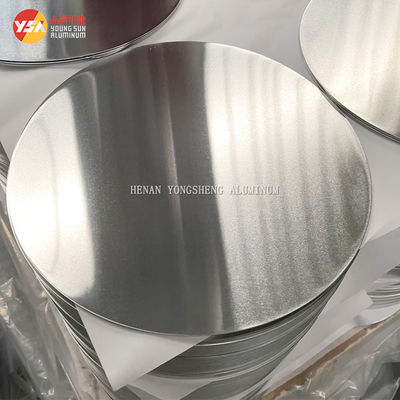 Lingkaran Aluminium 3105 untuk Panci Ketebalan 1.3 4.0 2.9 0.8 1.0mm Ukuran Kustom Kerataan Tinggi Tepi Bebas Geram Food Grade