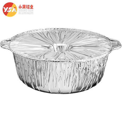 ODM Pot Foil Aluminium sekali pakai dengan Tutup Foil Aluminium 255*91mm 2200ml 75oz