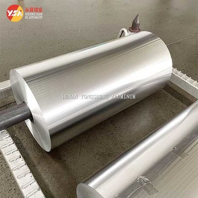8011 8079 Foil Aluminium Makanan Gulung Kertas 11 12 20 30 35 Micron Jumbo Roll