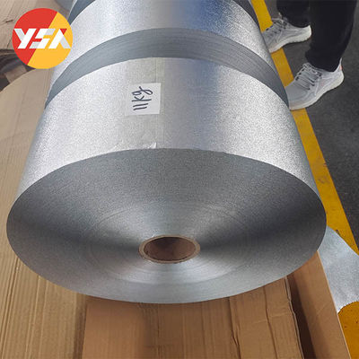 Flame Retardant Oil Proof Perak / Emas Aluminium Foil Seri 1000 3000 8000