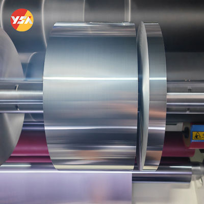 8011 O Temper Aluminium Foil Roll 55-70 Micron Flexible Duct Insulation Foil