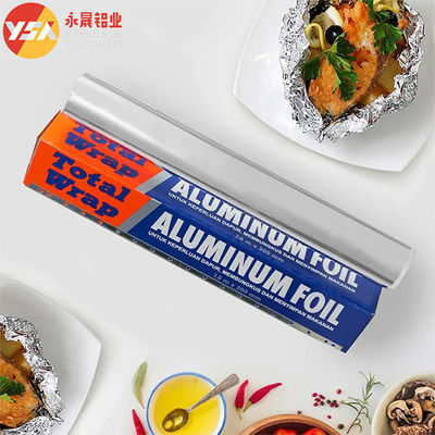 37.5 kaki persegi aluminium foil 14 Mikron Tin foil untuk dapur sekali pakai
