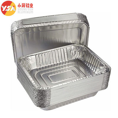 10 20 50 PCS Wadah Makanan Aluminium Foil Kecil Sekali Pakai Food Grade dengan tutup