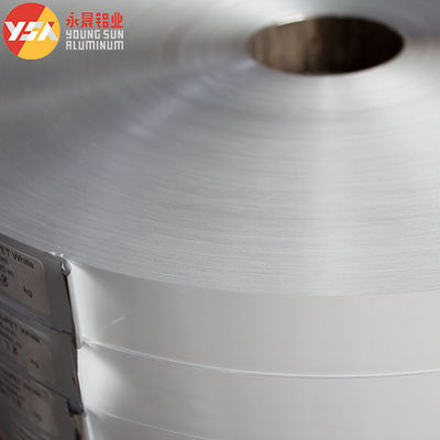 Single-sided Putih Warna Aluminium Polyester Laminating Air Duct Film Roll
