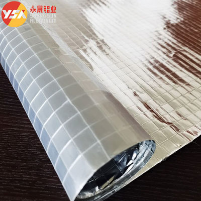 Aluminium Foil+Fiberglass Mesh+PE Vapor Barrier bahan isolasi termal