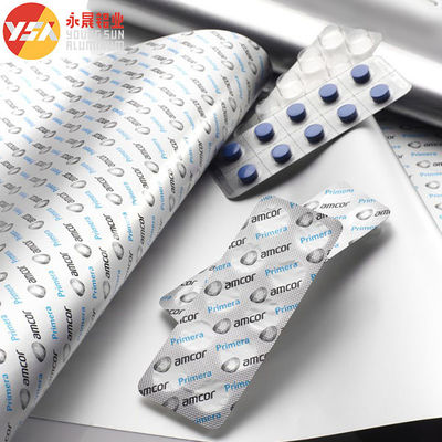 Blister Barrier Foil Cold Forming Aluminium Foil Untuk Kemasan Farmasi