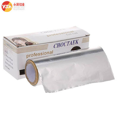 Hair Coloring Salon 8011 Aluminum Foil Roll 0.025mm 4.5cm 9.5cm Wrap Foil
