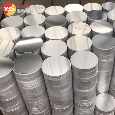 Lembaran Lingkaran Aluminium 1060 Pelat Bulat Aluminium untuk kap lampu