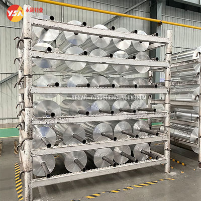 8011 Double Zero Aluminium Foil Roll 0,006mm Food Grade Packaging Wrap Foil