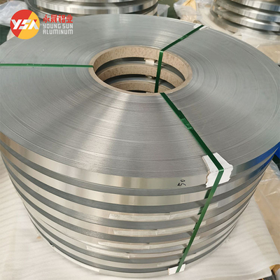 Kumparan aluminium seri 1000 3000 0.2 hingga 3mm strip aluminium untuk pengiriman langsung pabrik sirip radiator
