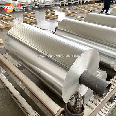 Double Zero Food Grade Aluminium Foil Roll 0.006-0.009mm Penghalang Farmasi Wrap