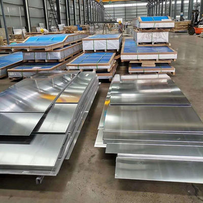 Pelat Aluminium Kelas Laut Kekuatan Tinggi 5083 H116 H321 1220x2440mm Lembaran Aluminium Pembuatan Kapal Ukuran Kustom