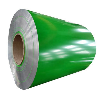 1000 & 3000 Series PVC Coated Aluminium Coil 0.6mm Kayu Grain Aluminium Coil Stock Untuk Dinding Atap Gutter