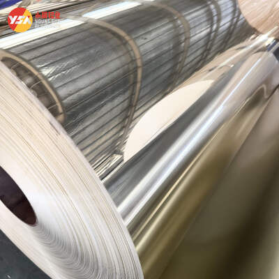 Lembaran Aluminium Cermin PVDF Self Cleaning 1050 3003 0.3-3mm Pelapis Tahan Cuaca UV