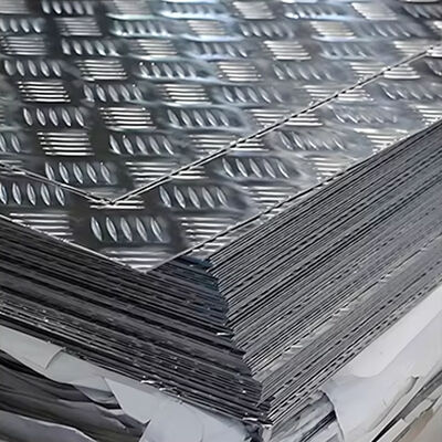 5.0mm 6.5mm Aluminium Plate berkarat 5754 H32 Aluminium Diamond Plate 4x8 Sheet