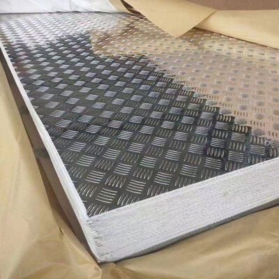 5754 Aluminium Sheet 5 Bar 5mm 4x8 Lembar Aluminium Diamond Plate Embossing Aluminium Sheet Roll