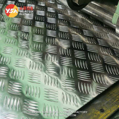 Plat Aluminium Berlian Timbul 6083 6063 pelat pelat aluminium checker