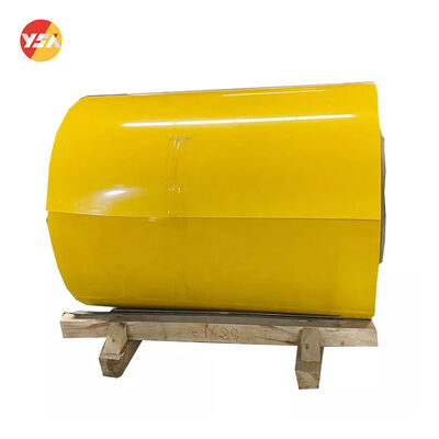 Kumparan Aluminium Berlapis PE PVDF 0.2-6.0mm Lebar Kustom 1600mm Tahan Cuaca UV Anti Korosi untuk Dinding Tirai Fasad