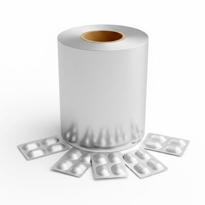 Gulungan Aluminium Foil PTP Farmasi 8011 8079 8079 8021 Paduan 0.02mm Kemasan Blister Tahan Anak Mudah Dikupas