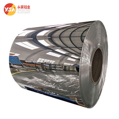Lembaran Aluminium Cermin Ramah Lingkungan Kumparan 1050 3003 0.3-3mm 85-95% Reflektivitas Panel Dekoratif