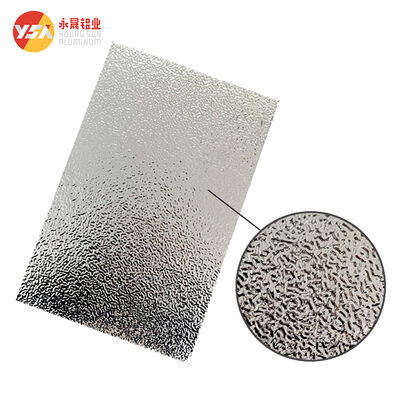 Panel Aluminium Emboss Kulit Jeruk 1500mm Dekoratif untuk Dinding Fitur Langit-langit