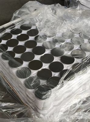HO Aluminum Circle Plate Custom Diameter High Flatness Burr Free Edge Food Grade Deep Drawing