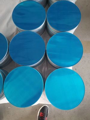 HO Aluminum Circle Plate Custom Diameter High Flatness Burr Free Edge Food Grade Deep Drawing