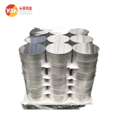 A1050 A1060 A1070 A1100 A3003 Aluminium Lingkaran Kerajinan Pan masak Ukuran Custom Tinggi Flatness Burr Free Edge Food Grade