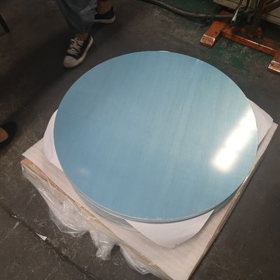 Pelat Lingkaran Dapur T4 T8 0.3mm 0.5mm Aluminium Ukuran Kustom Kerataan Tinggi Tepi Bebas Gerigi Food Grade