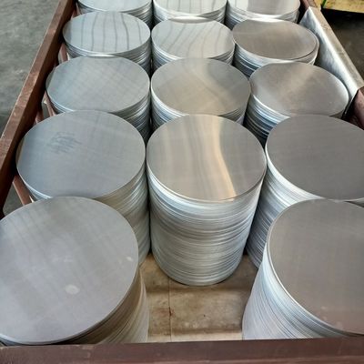 T3 T8 T351 T851 Deep Drawing Aluminium Discs Circles Custom Size High Flatness Burr Free Edge Food Grade