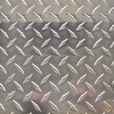 Custom1xxx 3xxx 5xxx 1.0mm Diamond Embossed Aluminium Checkered Sheet Cutting Welding Services Termasuk