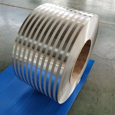 Glass Spacer Zebra Striped 1500mm Color Coated Aluminium Coil