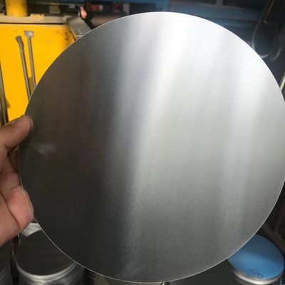 Alloy 1060 Deep Drawn Aluminium Round Circle Plain Untuk Penerangan Industri