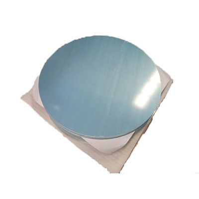 Piringan Aluminium Bulat 1050 1060 1100 3003 Peralatan Masak Ukuran Kustom Kerataan Tinggi Tepi Bebas Gerigi Food Grade