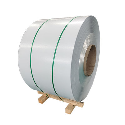 Prepainted PE PVDF 1060 3003 3004 5052 Warna Dilapisi Aluminium Coil Untuk Bahan Bangunan