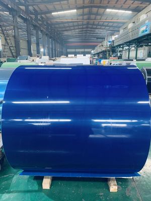 SGS Welding Color Coated Painted Aluminium Coil Tahan UV