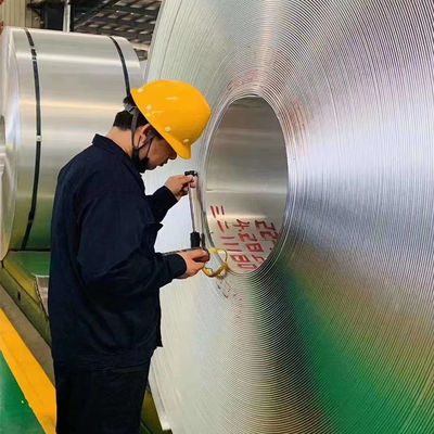Kumparan Lembaran Aluminium Tahan Lembab Paduan 0.1mm 6.0mm H12 H18 H24 H26 H28
