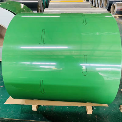 PVDF Color Coated Painted Aluminium Coil Untuk Membuat Atap