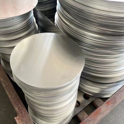 Aluminium Lingkaran 1.5mm 1060 Aluminium Disc Lamp Housing Material